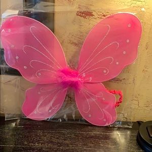 7 pairs of hot pink Fairy wings